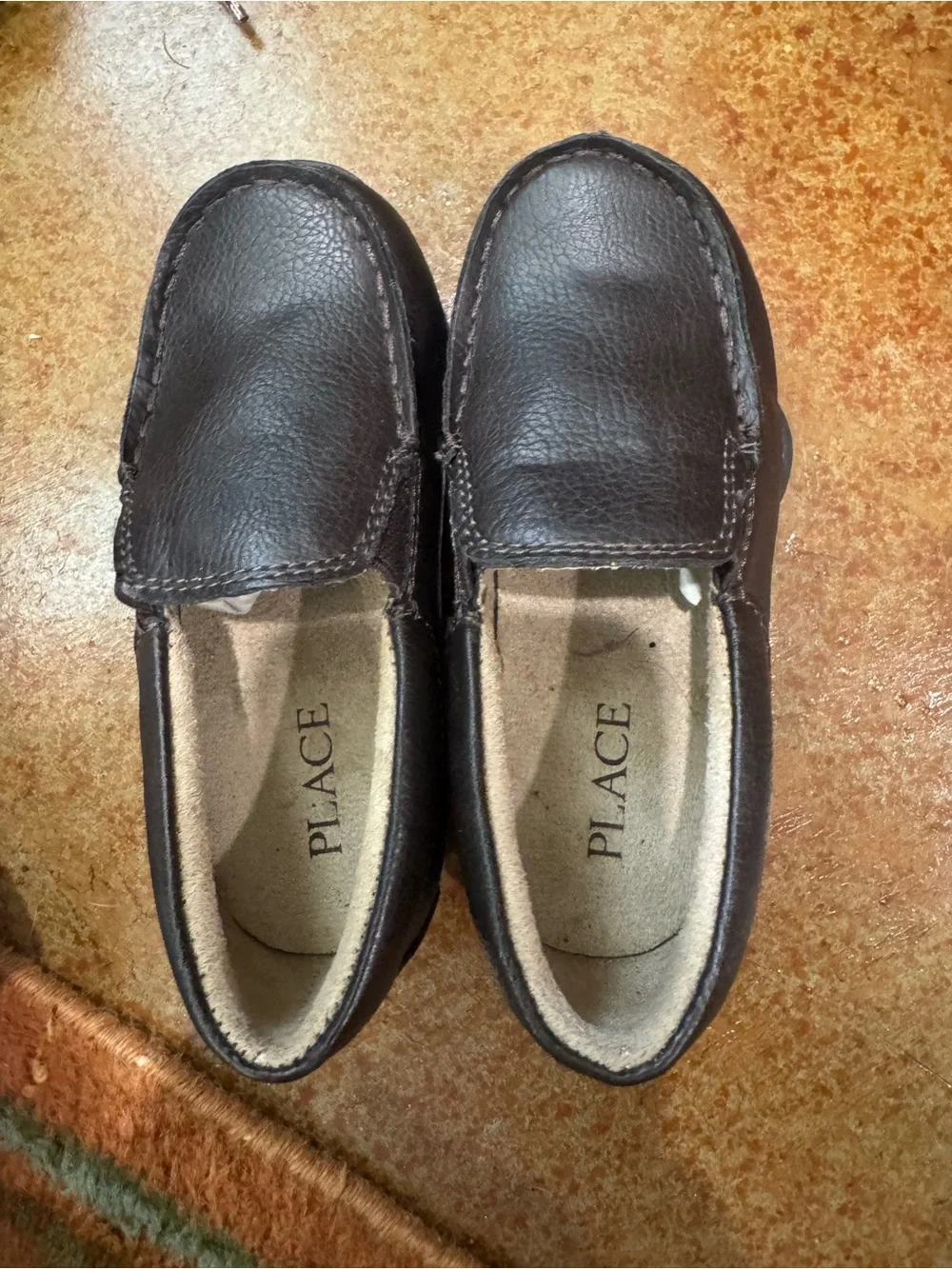 Children’s Place Brown Slip-On Loafers Brand New